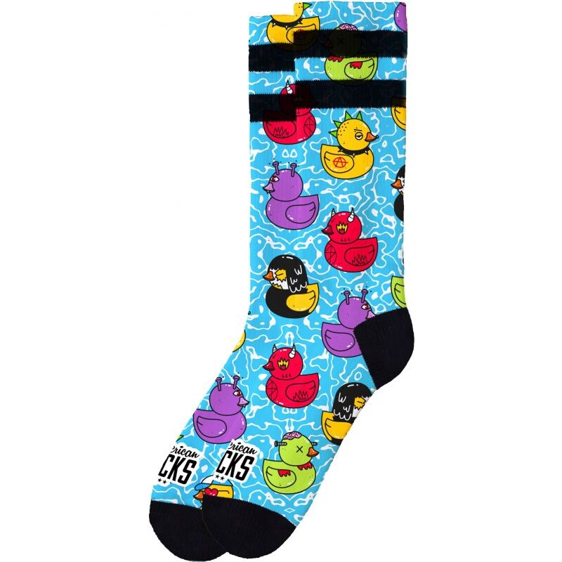 PONOŽKY AMERICAN SOCKS The Duck - modrá -