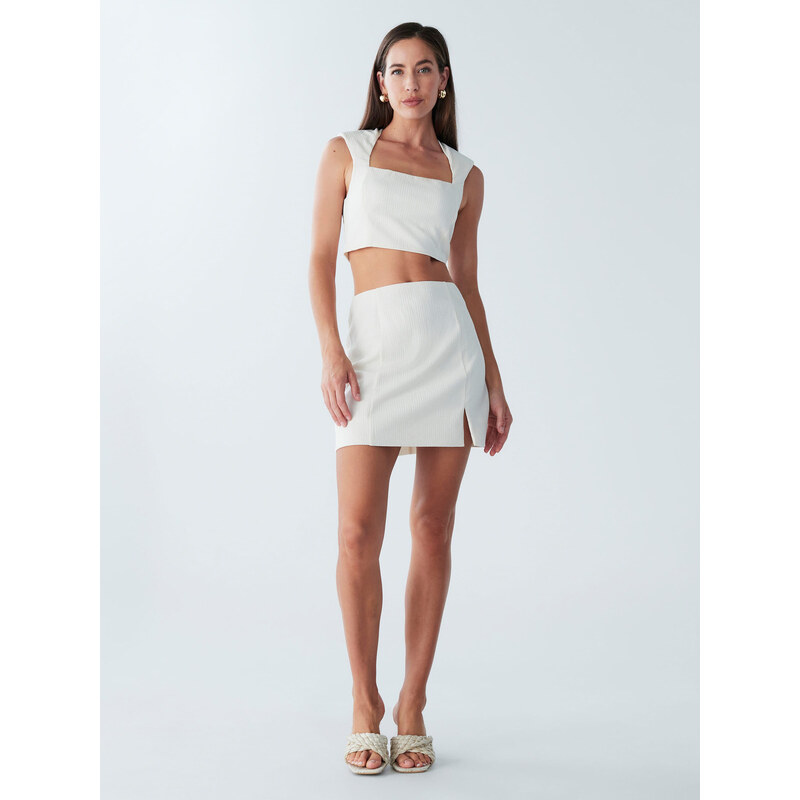 BWLDR Top AQUA bílá