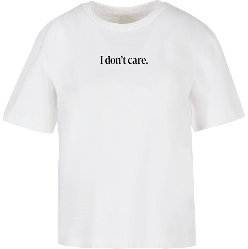 Miss Tee Tričko I Don´t Care černá / bílá 105505174