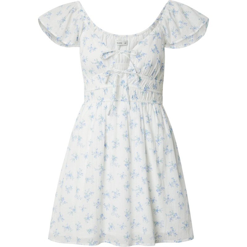 HOLLISTER Šaty světlemodrá / offwhite