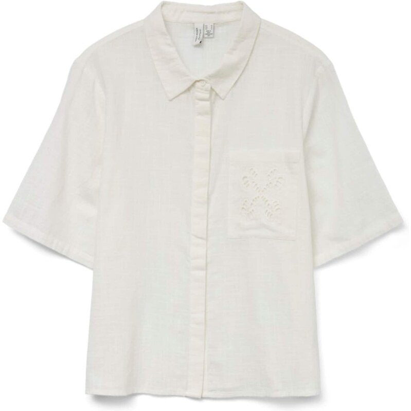 VERO MODA Halenka VMBARCY bílá