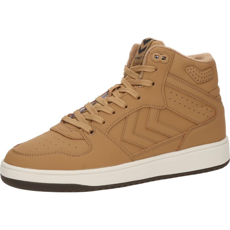 Hummel Kotníkové tenisky Power Play karamelová 105507702