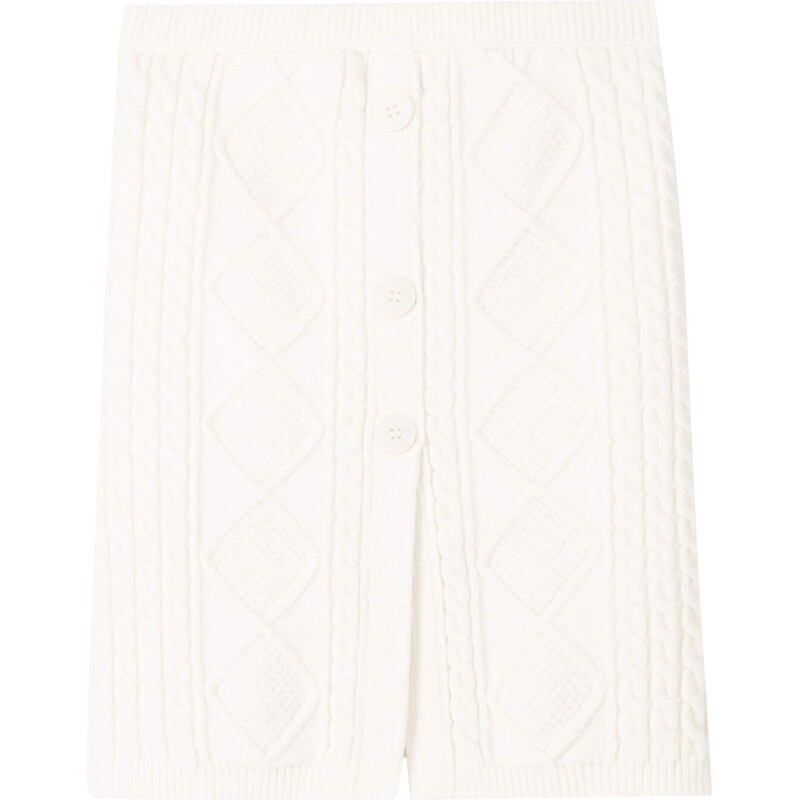 Bershka Kardigany bílá 109085868
