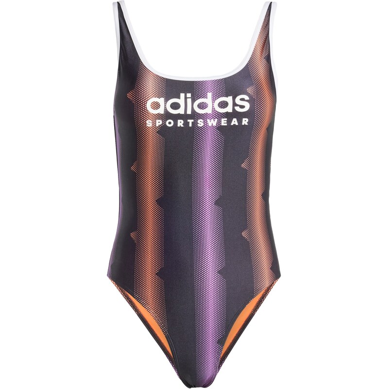 ADIDAS SPORTSWEAR Sportovní plavky Tiro fialová / oranžová /