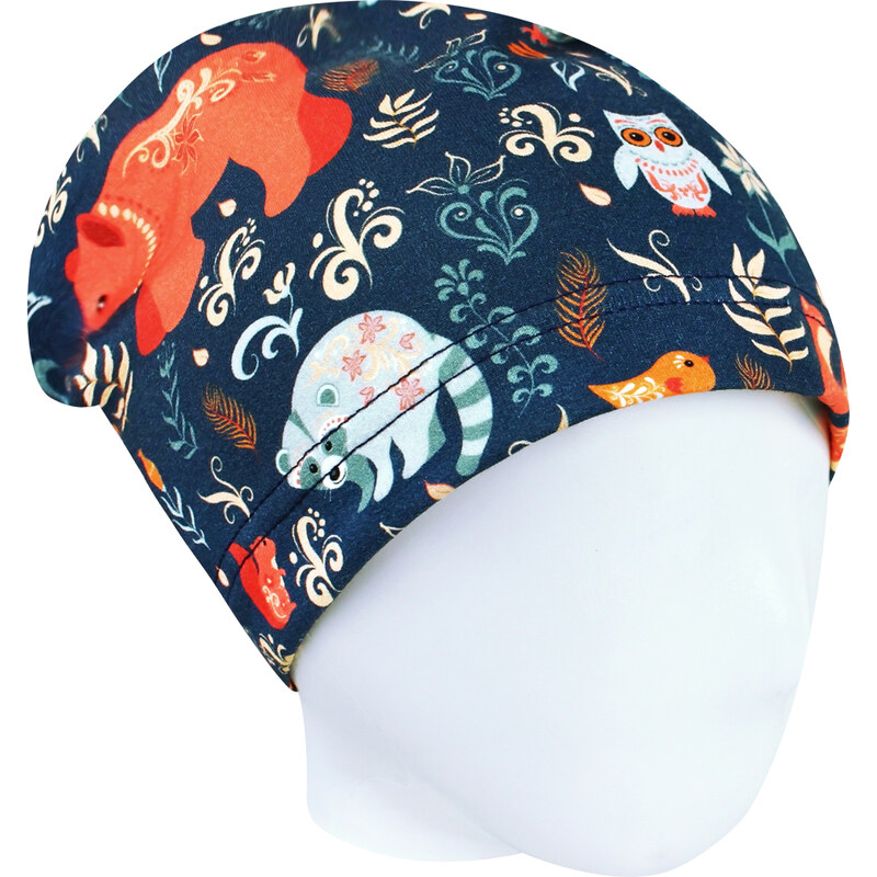 V-Mart, Jarní/podzimní čepice Zvířátka a ornamenty