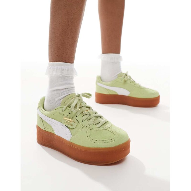 Puma Palermo Eleveta trainers in pistachio-Green 115609802