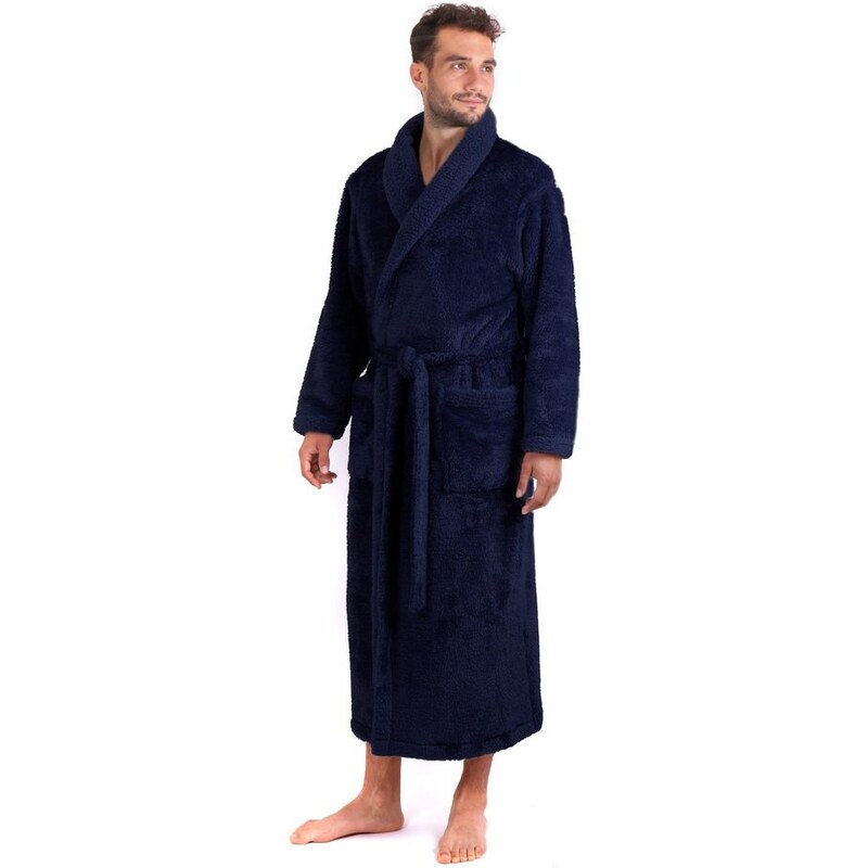 VESTIS Unisex dlouhý hřejivý župan ALTA tmavě modrá