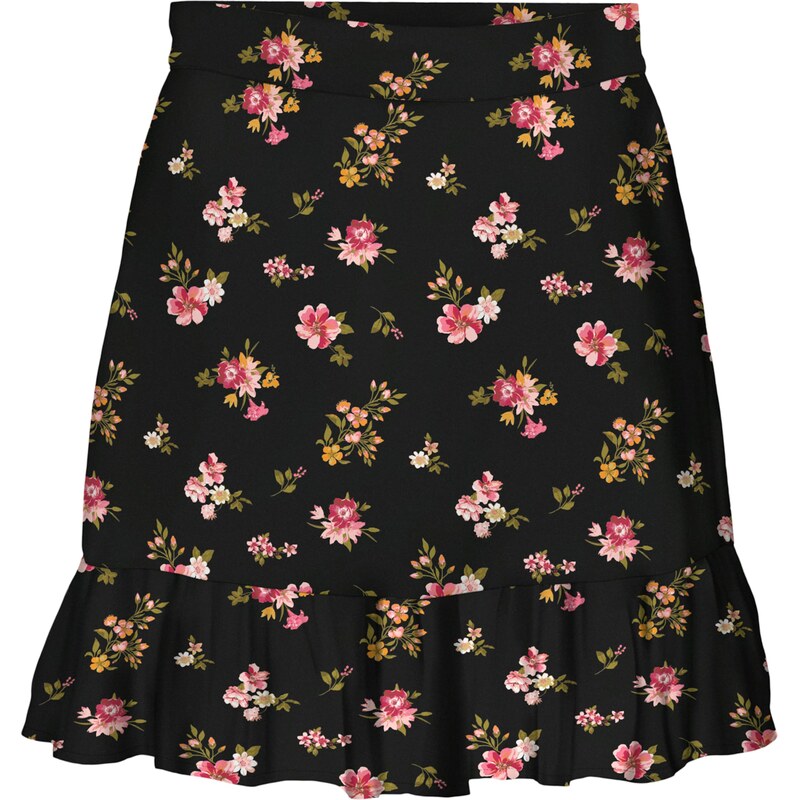Vero Moda Petite Sukně VMSMILLA olivová / magenta / starorůžová