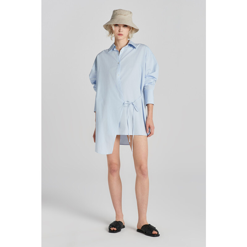 KOŠILE GANT OS WRAP SHIRT LIGHT BLUE
