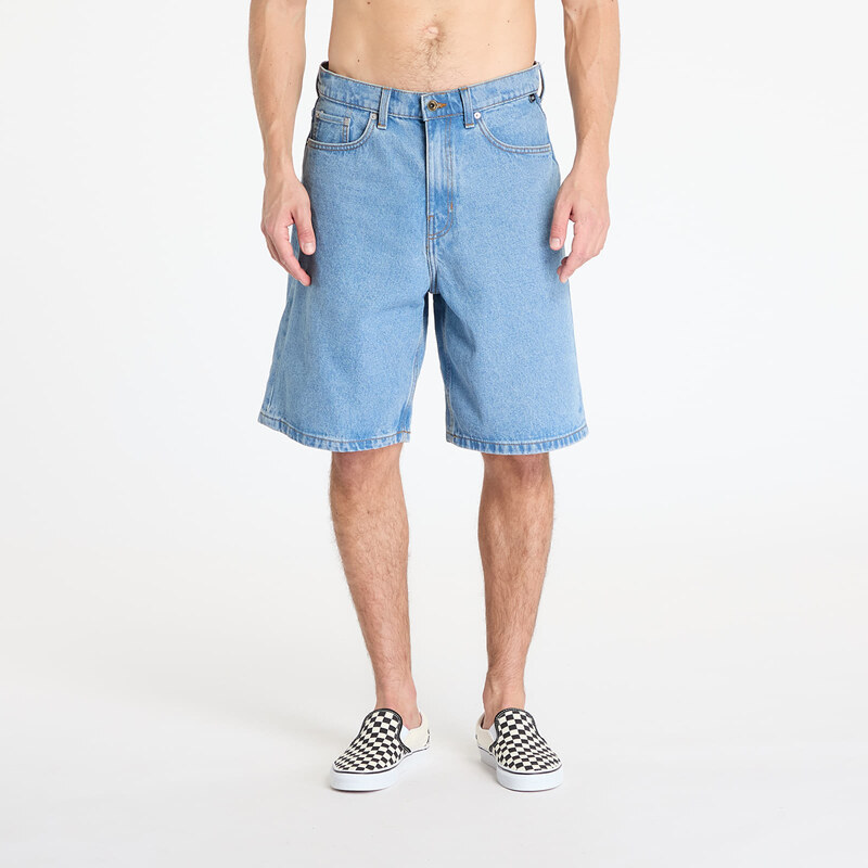 Šortky Vans Check-5 Baggy Denim Shorts Blue 33
