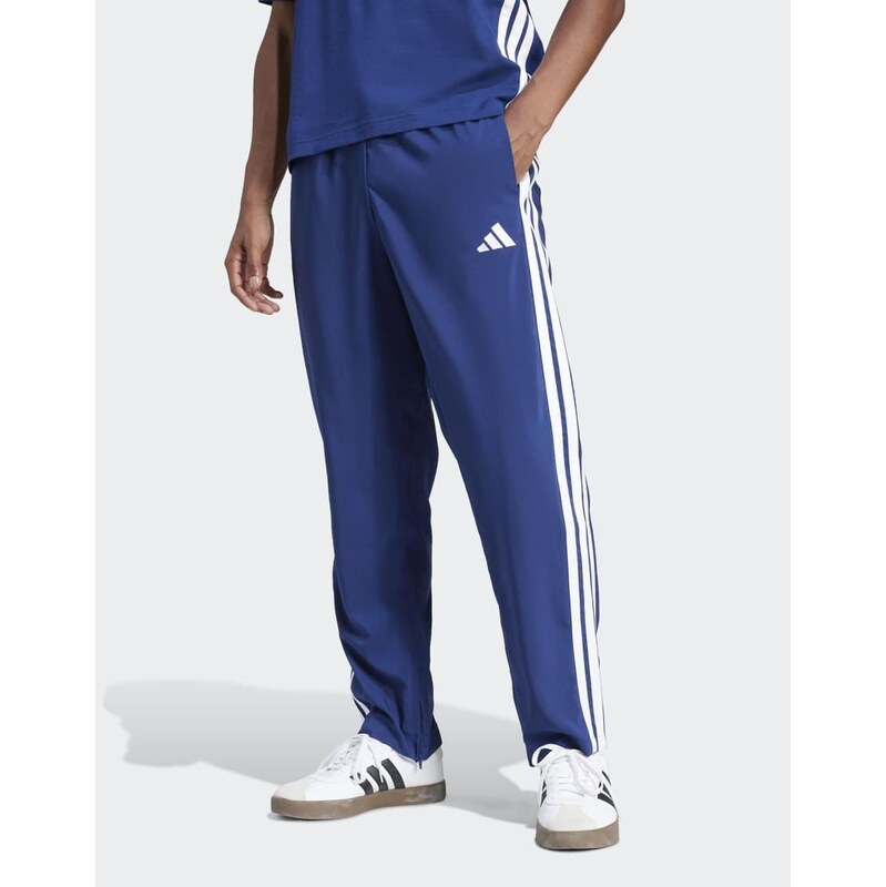 adidas performance Essentials 3-stripes stanford pants open hem