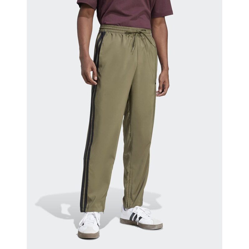 adidas performance Essentials 3-stripes stanford pants open hem