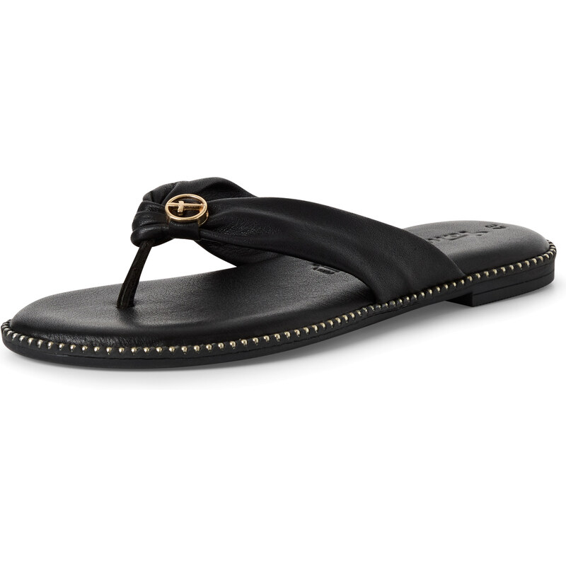 Dámské žabky na podpatku Tamaris 1-27126-44 001 černé 1-27126-44