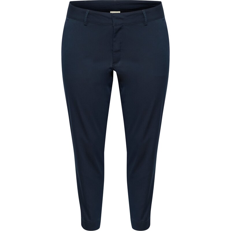 KAFFE CURVE Chino kalhoty KC Leana marine modrá 105547159