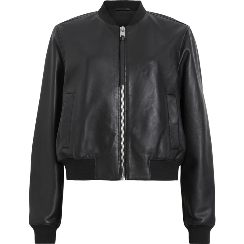 AllSaints Přechodná bunda ORTEN černá