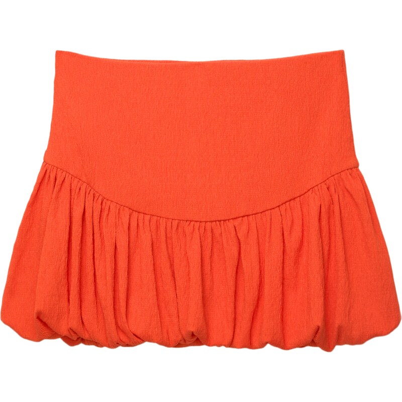Pull&Bear Sukně tmavě oranžová 109088220