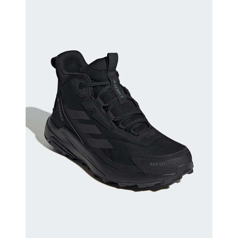 adidas Terrex anylander mid rain.rdy hiking shoes in core black / core 115498565
