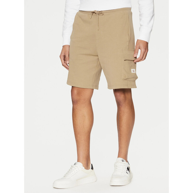 Calvin Klein pánské zelené šortky