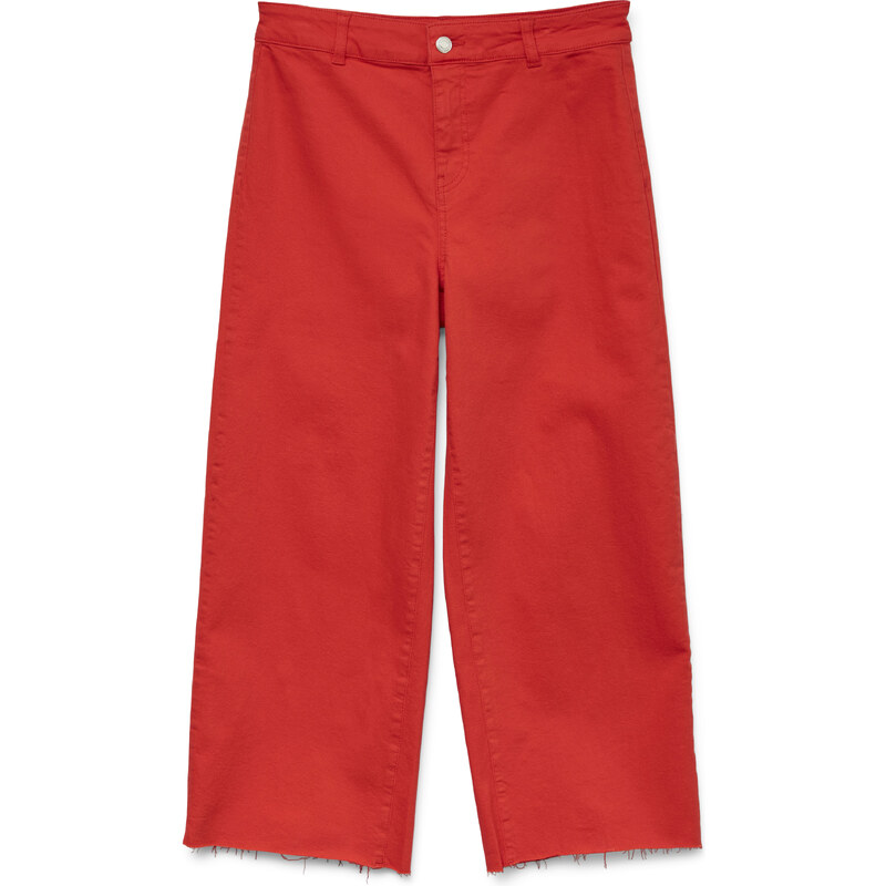 Vero Moda dámské kalhoty Wild Kayla červené