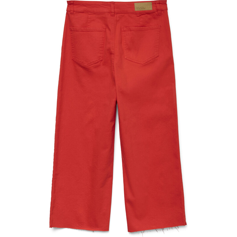 Vero Moda dámské kalhoty Wild Kayla červené