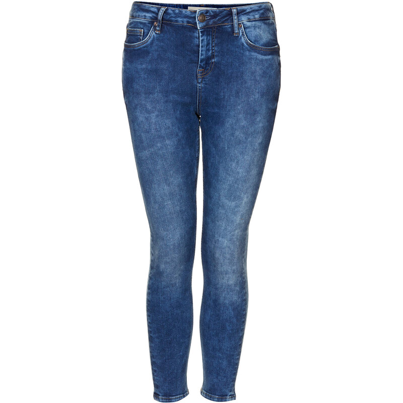 Topshop Petite MOTO Blue Vintage Jamie Jeans