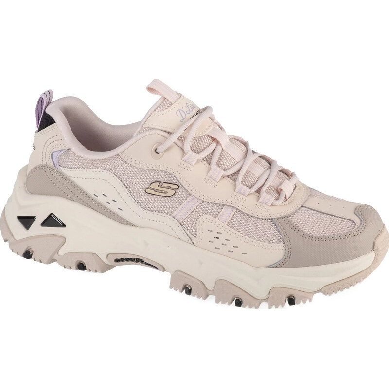 Béžové dámské sneakersy Skechers DLites Hiker 180128-NTMT
