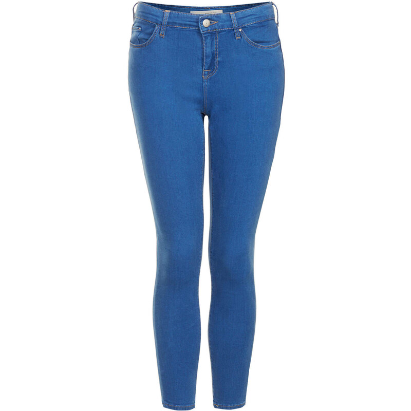 Topshop Petite MOTO Blue Leigh Jeans