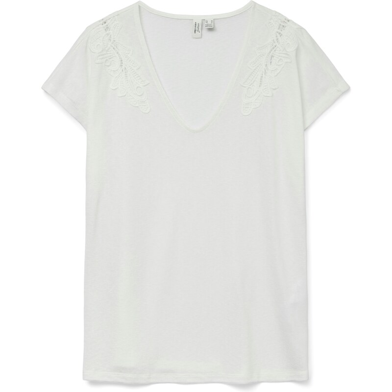 VERO MODA Tričko VMBILSA bílá 105343031