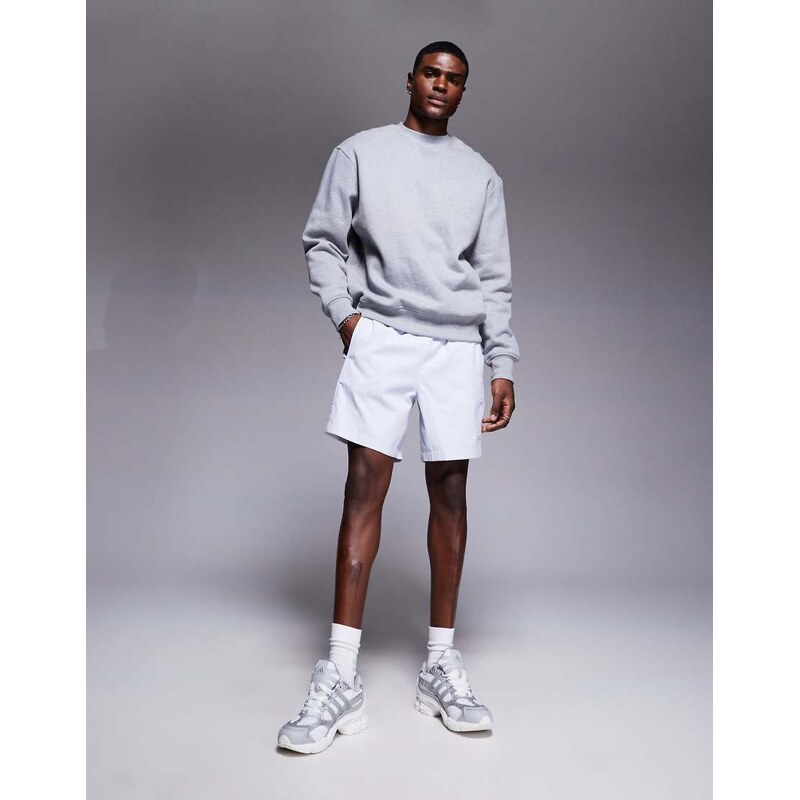 The North Face Class V Pathfinder belted logo shorts in grey