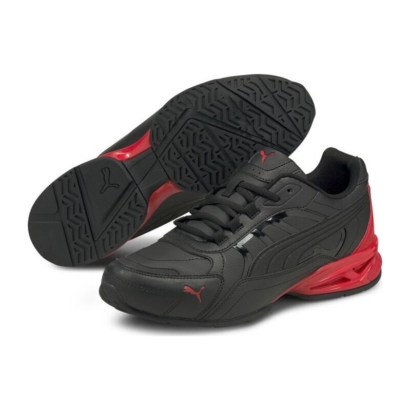 Pánské sportovní boty Respin Sl M 368846 07 Černá s červenou - Puma