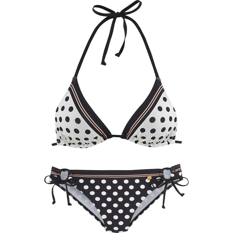 LASCANA Bikiny tělová / černá / bílá
