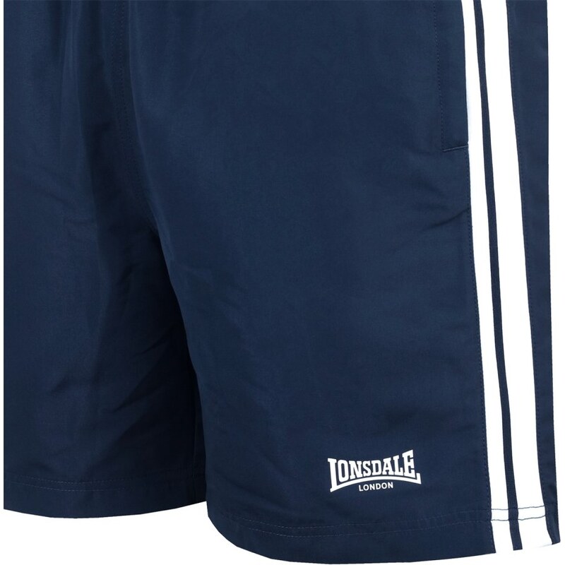 Lonsdale Stripe Woven pánské šortky Navy