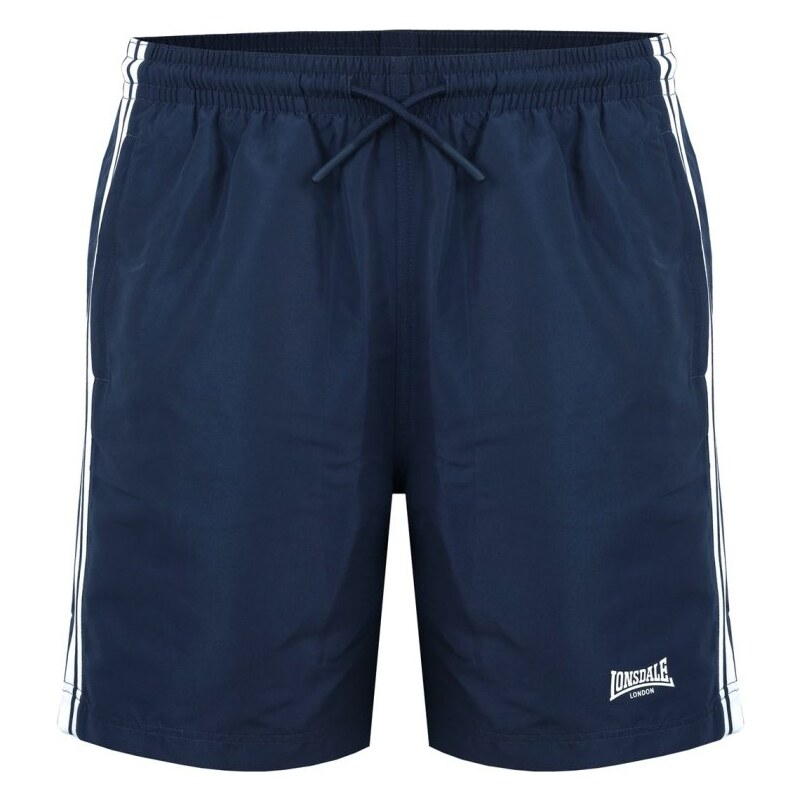 Lonsdale Stripe Woven pánské šortky Navy
