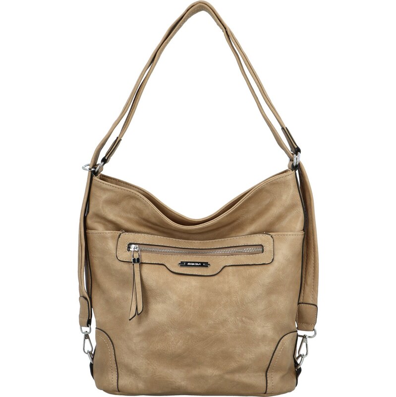 Romina & Co. Bags Trendy dámský koženkový kabelko-batoh Basile,