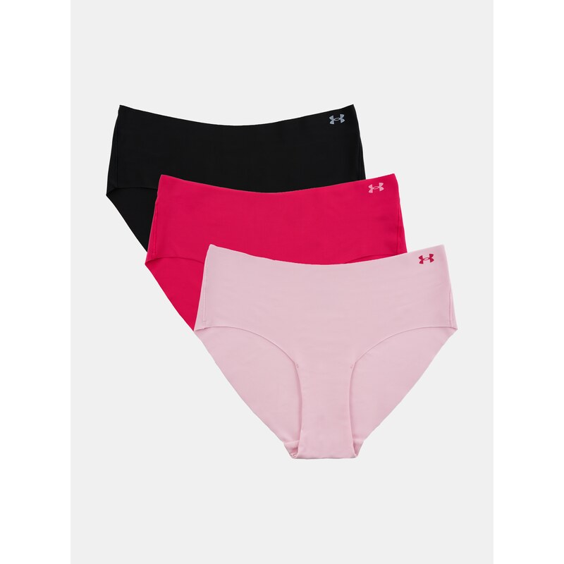 Dámské kalhotky Under Armour UA Pure Stretch NS HIP - 3pk -