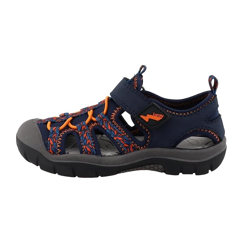 Salamander Lurchi LURCHI dětský sandál 95L0053001 navy-orange