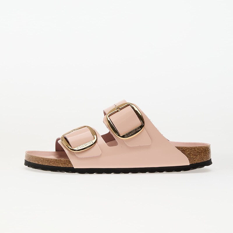 Birkenstock Arizona Big Buckle Natural Leather Patent High-Shine