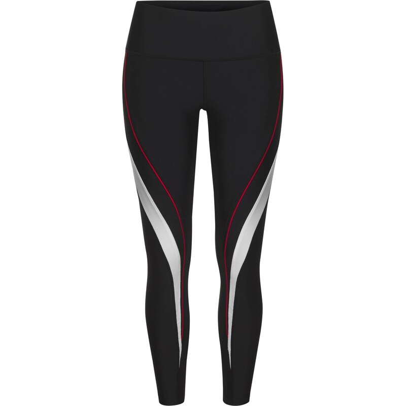 LASCANA ACTIVE Sportovní kalhoty červená / černá / bílá 108759015