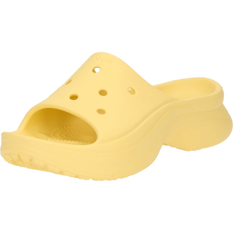 Crocs Pantofle Bae pastelově žlutá