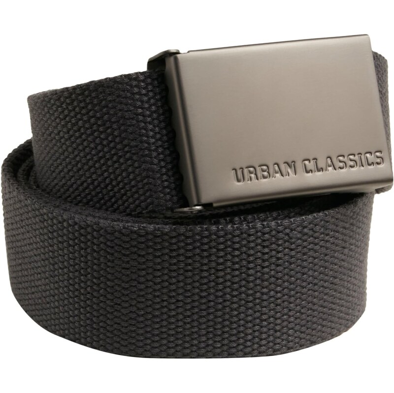 Urban Classics Opasek tmavě šedá