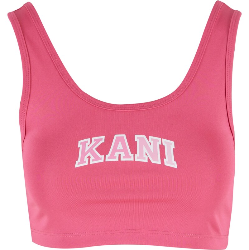 Karl Kani Top pink / bílá