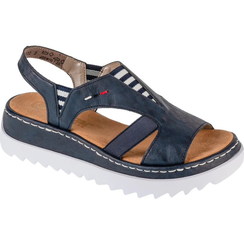 Tmavě modré dámské sandály Rieker Sandals V44Y5-14