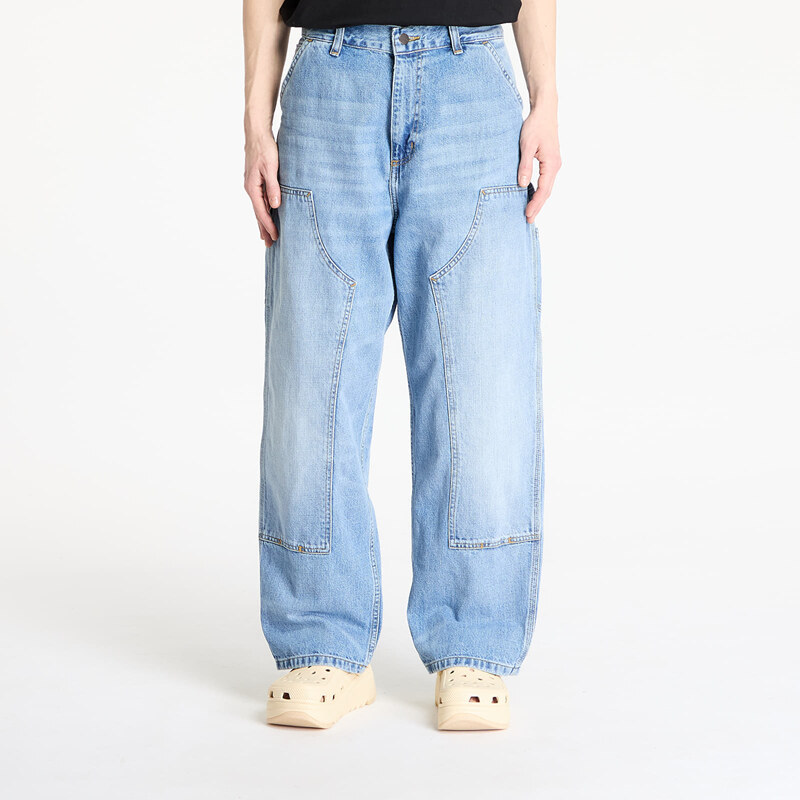 Kalhoty Carhartt WIP W Brandon Double Knee Pant Blue Burst