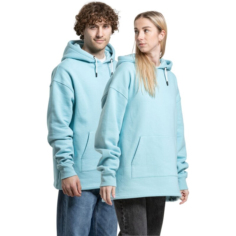 Meatfly unisex mikina Omani Plume | Modrá