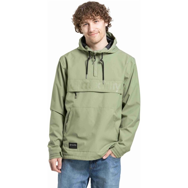Meatfly pánská street bunda Garen Olive | Zelená