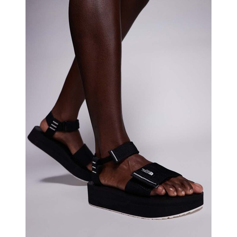 The North Face Skeena II platform sandals in black 105626764