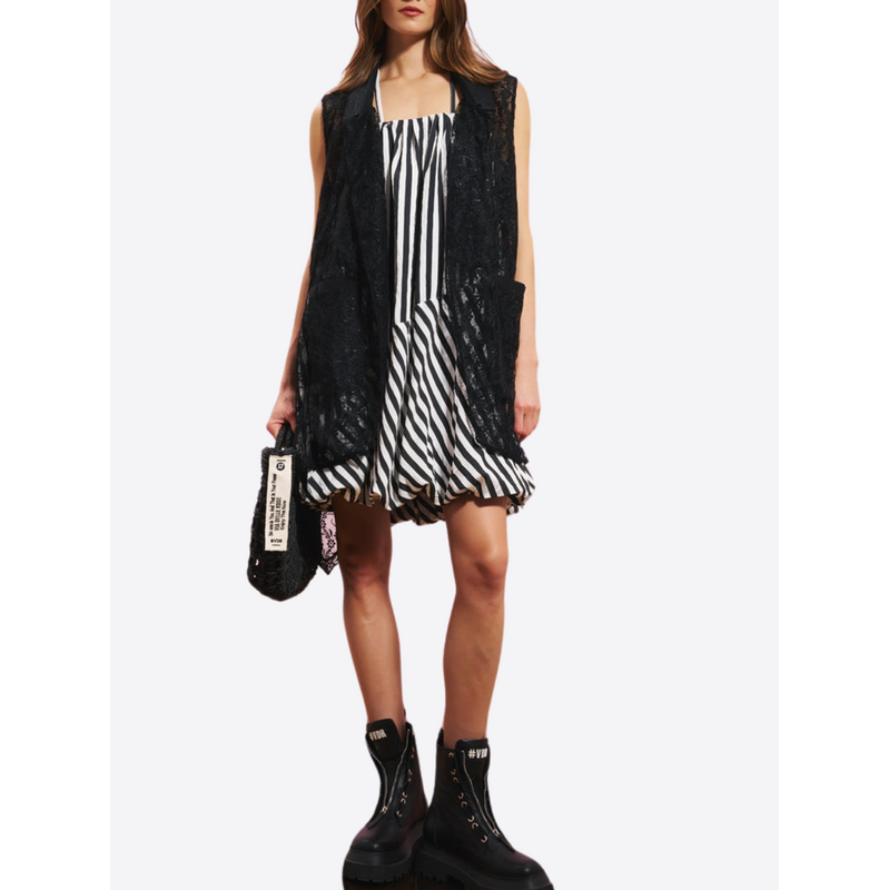 #VDR Lace Black vesta