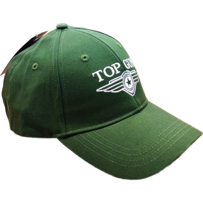 Kšiltovka Snapback Cap Top Gun olivová