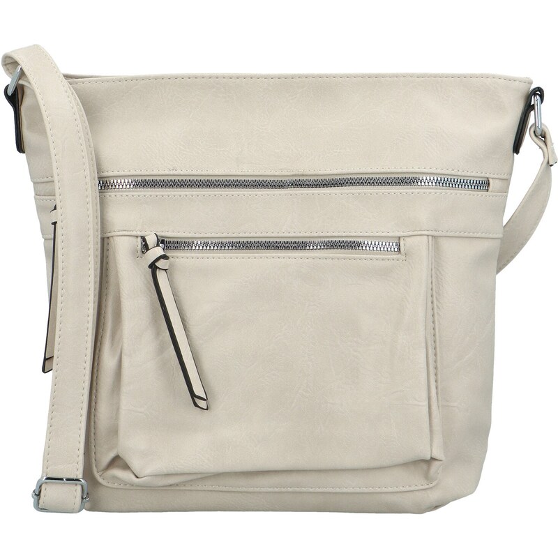 Dámská crossbody kabelka krémová - Firenze Julietta krémová