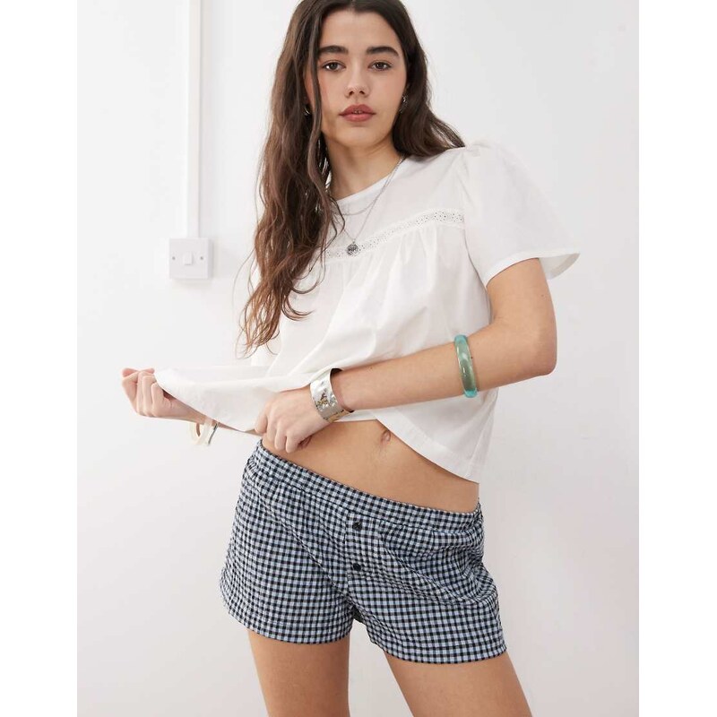 COLLUSION check boxer shorts-Multi 105635196